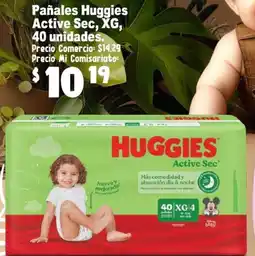 Mi Comisariato Huggies pañales active sec oferta