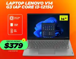 Novicompu Laptop lenovo v14 g3 iap core i3-1215u oferta