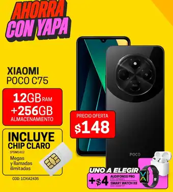 Novicompu Xiaomi poco C75 oferta