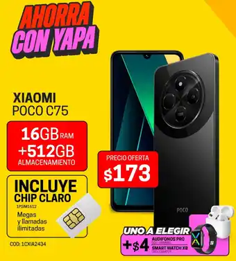 Novicompu Xiaomi poco C75 oferta