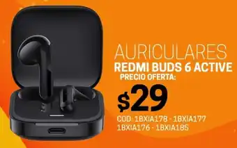 Novicompu Auriculares redmi buds 6 active oferta