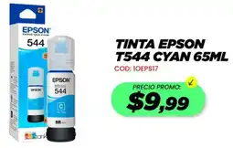 Novicompu Tinta epson T544 cyan oferta