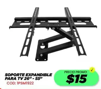 Novicompu Soporte expandible para tv 26″ - 55″ oferta