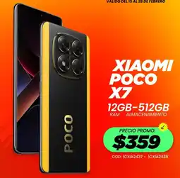 Novicompu Xiaomi poco X7 oferta