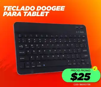 Novicompu Teclado doogee para tablet oferta