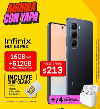 Novicompu Infinix hot 50 pro oferta