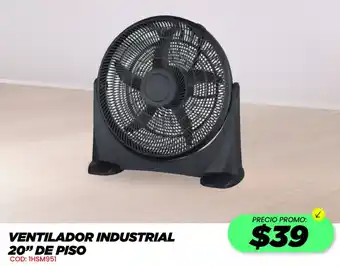 Novicompu Ventilador industrial 20" de piso oferta