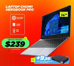 Novicompu Laptop chuwi herobook pro oferta