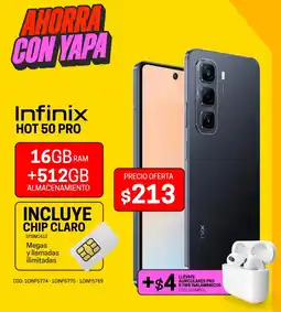 Novicompu Infinix hot 50 pro oferta