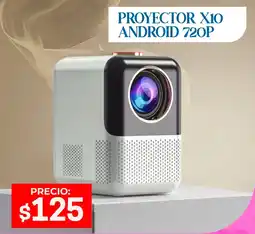 Novicompu Proyector x10 android 720p oferta