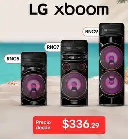 Almacenes Japón LG xboom oferta