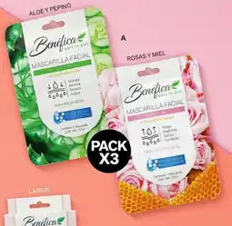 Leonisa Pack mascarillas faciales benefica oferta