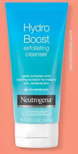 Leonisa Neutrogena gel limpiador exfoliante oferta