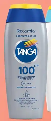 Leonisa Tanga bloqueador en crema spf 100 oferta