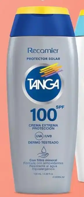 Leonisa Tanga bloqueador en crema spf 100 oferta