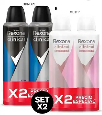 Leonisa Pack x2 desodorante clinical oferta