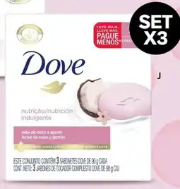 Leonisa Pack Jabón Dove Leche de Coco oferta