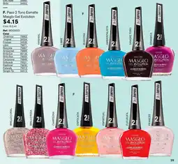 Leonisa Paso 2 tono esmalte masglo gel evolution oferta