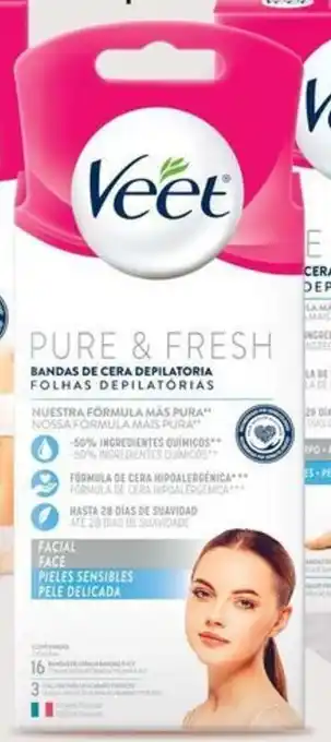 Leonisa Veet bandas depila- torias faciales para piel sensible oferta