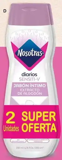 Leonisa Jabón Íntimo Nosotras Sensiti-V Pack oferta