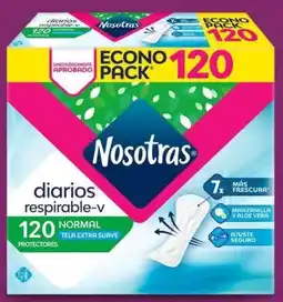 Leonisa Toallas nosotras invisi- natural respirables oferta