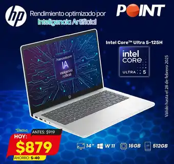 Point HP Intel Core Ultra 5-125H oferta