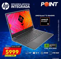 Point HP AMD Ryzen 5-8645HS oferta