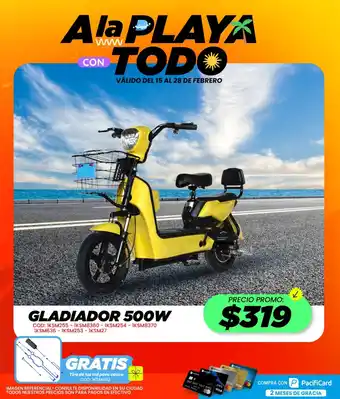 Novicompu Gladiador 500W oferta