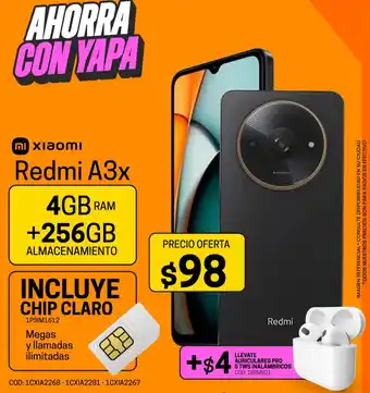 Novicompu Xiaomi Redmi A3x oferta