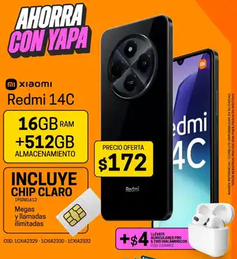 Novicompu Xiaomi Redmi 14C oferta