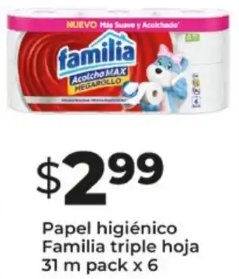 Tia Papel higiénico familia triple hoja oferta