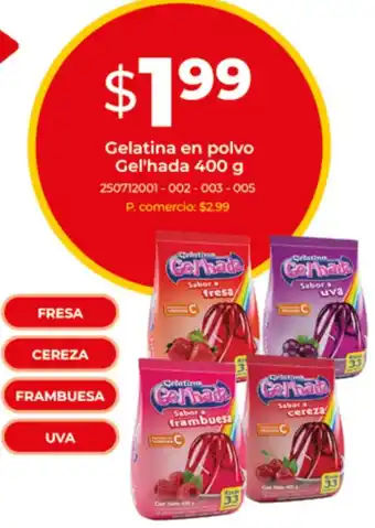 Tia Gel'hada gelatina en polvo oferta