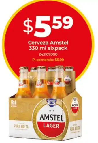 Tia Amstel cerveza sixpack oferta