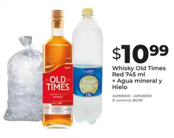 Tia Whisky old times red oferta