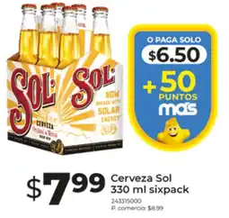 Tia Sol cerveza sixpack oferta