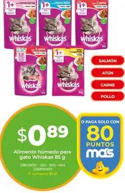 Tia Whiskas alimento húmedo para gato oferta