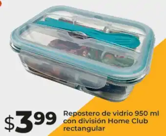 Tia Repostero de vidrio oferta