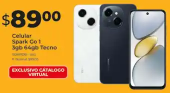 Tia Spark Go 1 celular oferta