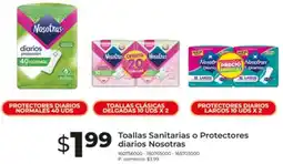 Tia Sanitarias o protectores toallas diarios nosotras oferta