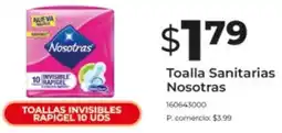 Tia Sanitarias nosotras toalla oferta