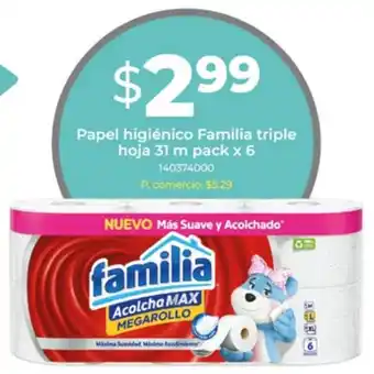 Tia Familia papel higiénico triple oferta