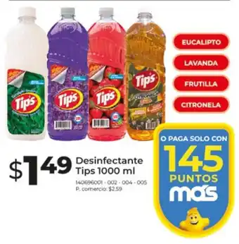 Tia Tips desinfectante oferta