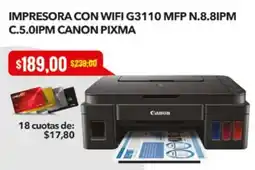 Tia Canon impresora con wifi oferta