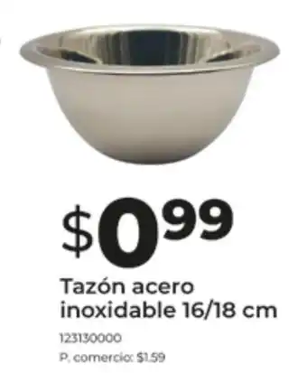 Tia Tazón acero inoxidable oferta