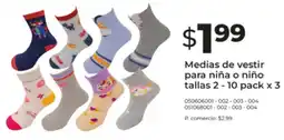 Tia Medias de vestir para niña o niño oferta