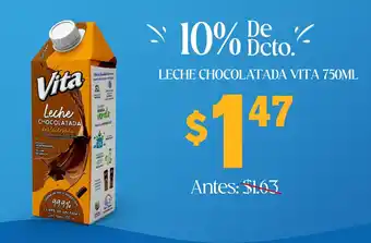 Coral Hipermercados Vita leche chocolatada oferta