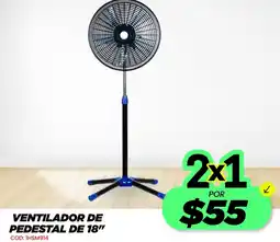 Novicompu Ventilador de pedestal de 18" oferta