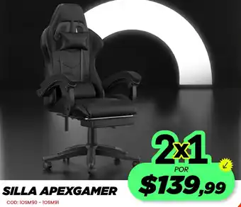 Novicompu Silla apexgamer oferta