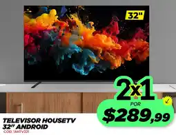 Novicompu Televisor housetv 32" android oferta