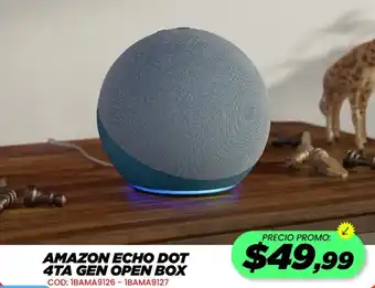 Novicompu Amazon echo dot 4ta gen open box oferta